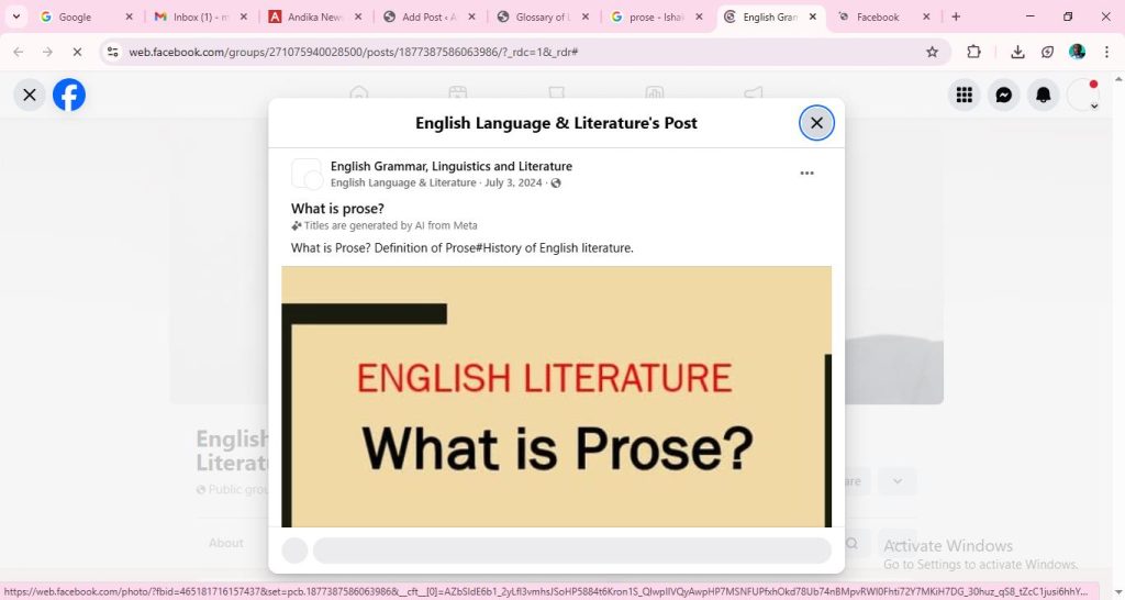 Critical Terms for Prose