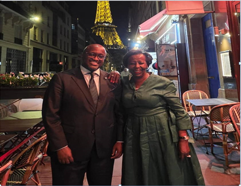 Minister Nduhungirehe commends Louise Mushikiwabo for her plans and ambitions at OIF